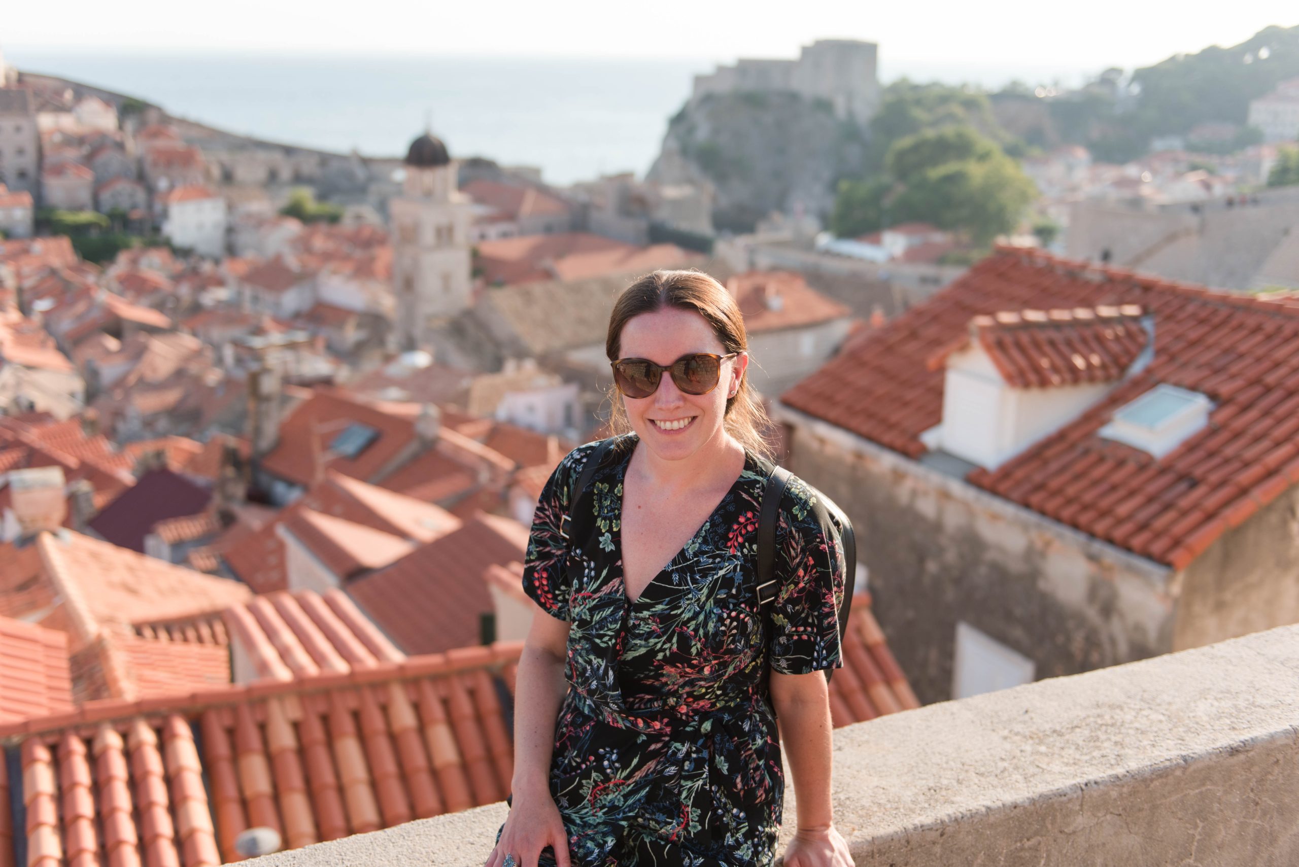 Walking the Dubrovnik Old Town wall