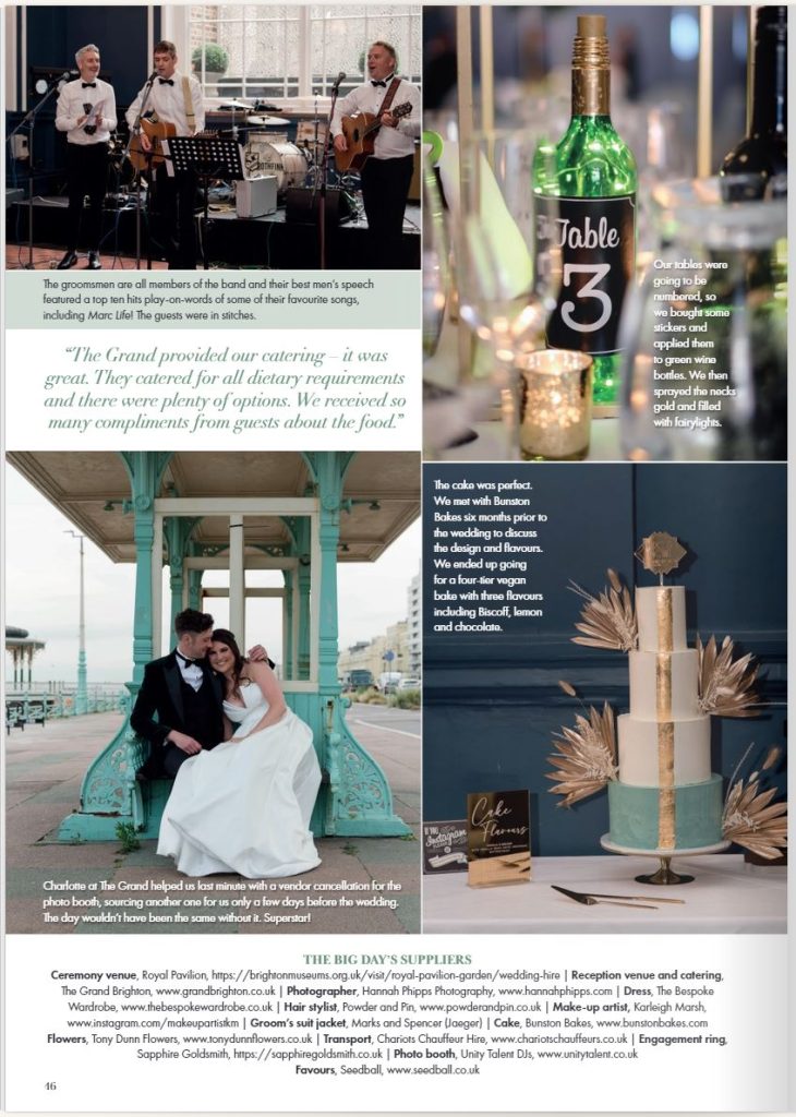 Wedding Photography Magazine Feature