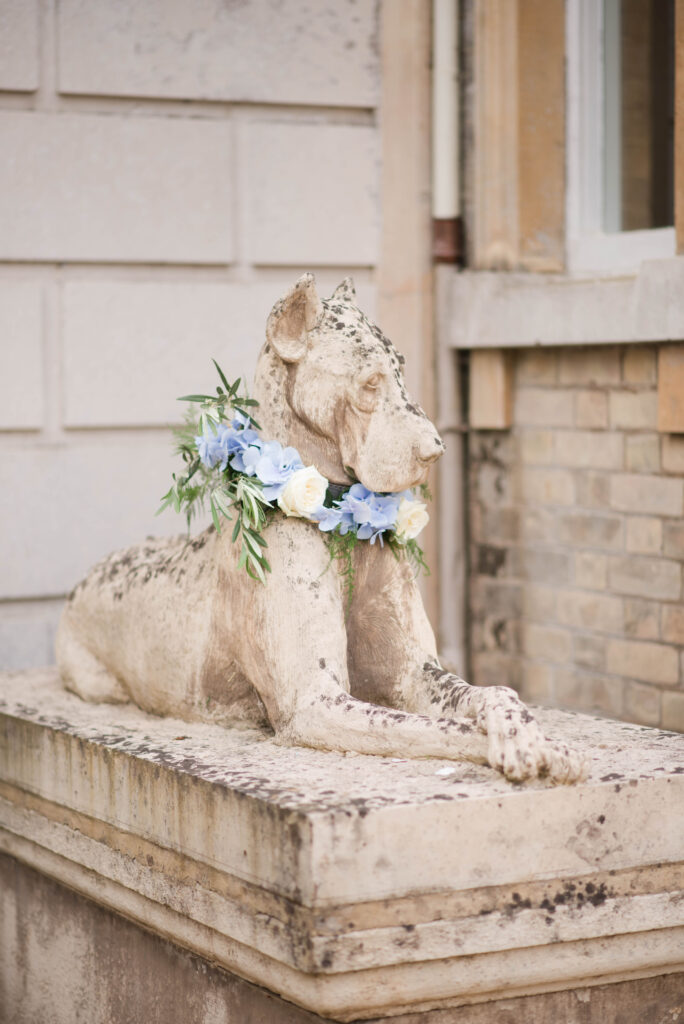 floral arrangement at Hatfield Place